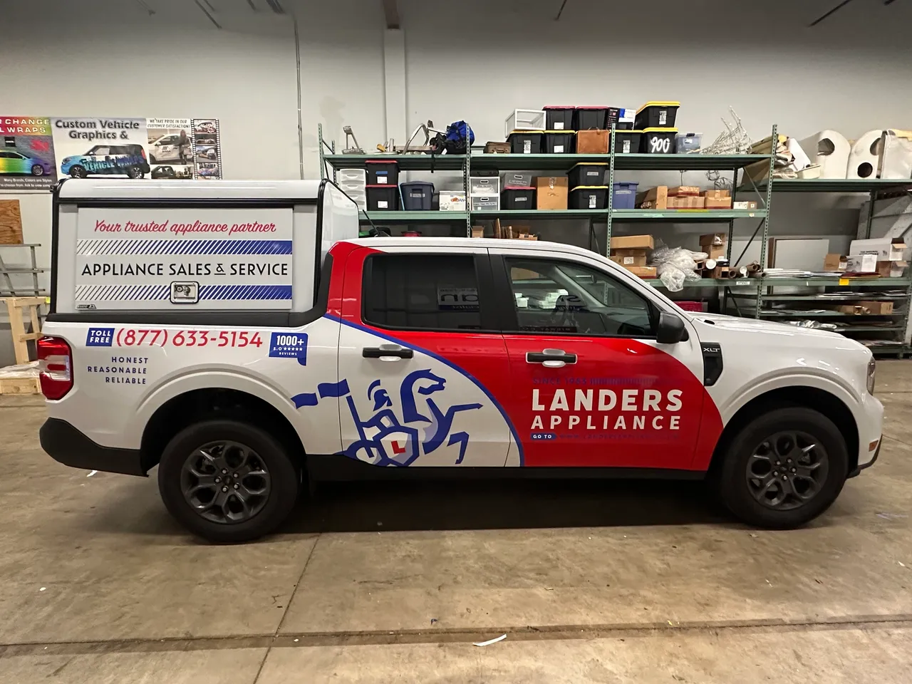 Partial Wrap and Cut Vinyl