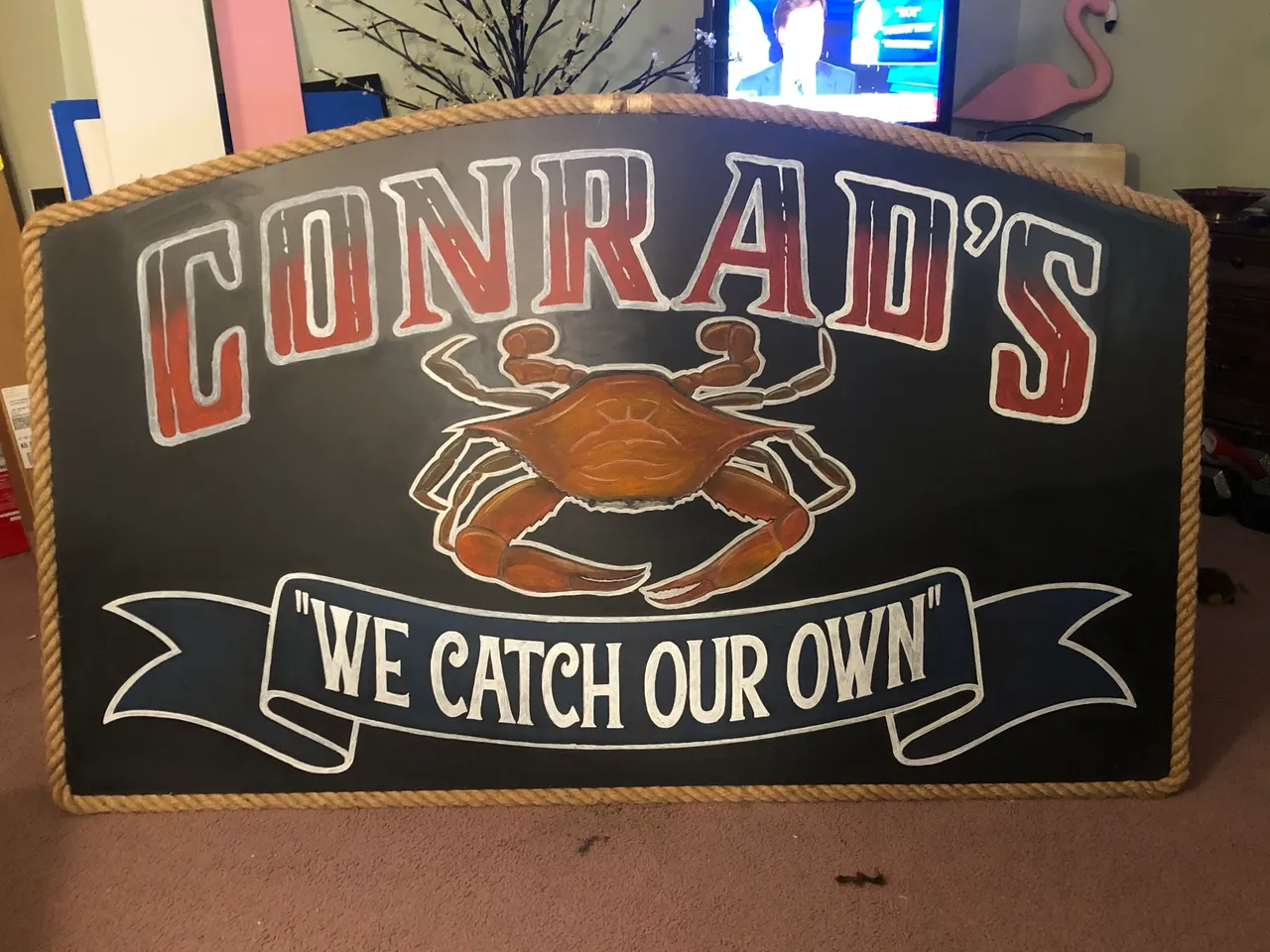 Conrad's Chalk Sign