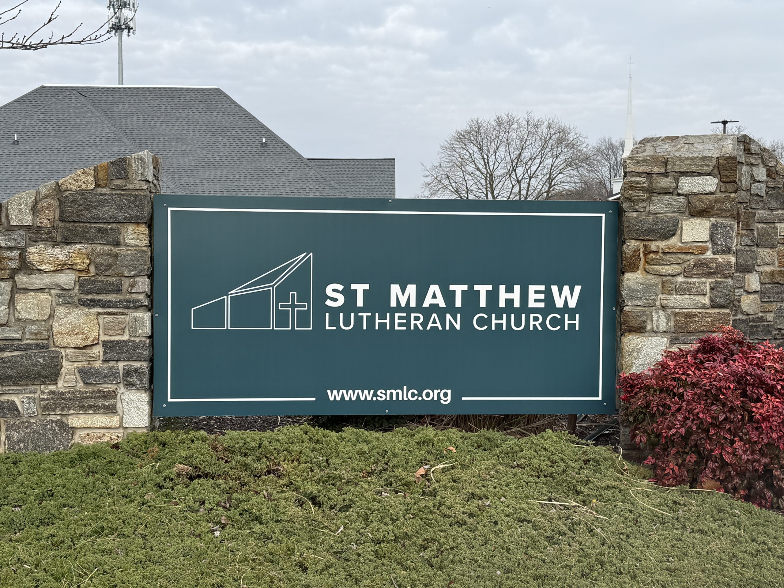 St. Matthew Pylon Sign